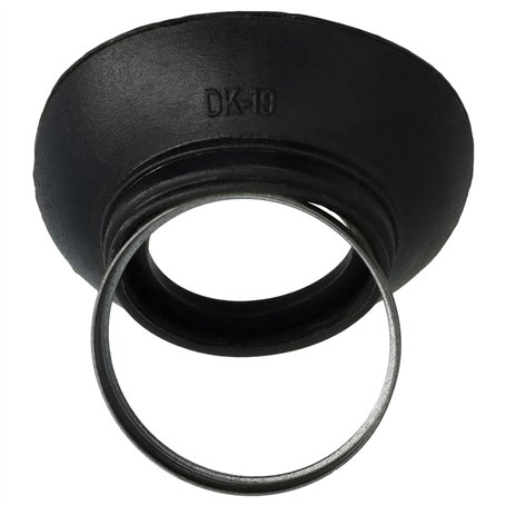 vhbw Oeilleton pour viseur Remplacement pour Nikon DK-19 pour Appareil Photo Reflex DSLR oculaire - Noir