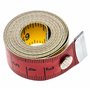 vhbw Ruban de mesure avec bouton pression - Mètre ruban de couturière