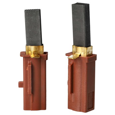 vhbw 2x Balais de charbon pour moteur 6