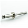 Eisenwaren2000 Rivets aveugles 4,8 x 35 mm (lot de 30) - Avec tête plate - Rivets pop DIN 7337 - ISO 15983 - Rivet - Acier inoxy