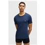 BOSS Hommes TShirtRN 3P Classic Lot de Trois t-Shirts en Coton avec Logo brodé