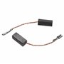 vhbw 2x Balais de charbon pour moteur 6 x 8 x 18mm compatible avec Black & Decker P8022A Typ 2