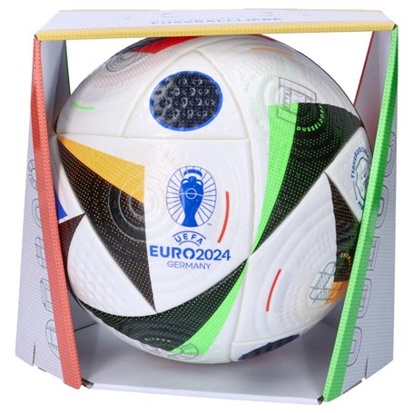 adidas Euro24 Pro White/Black/Globlu Taille Unique