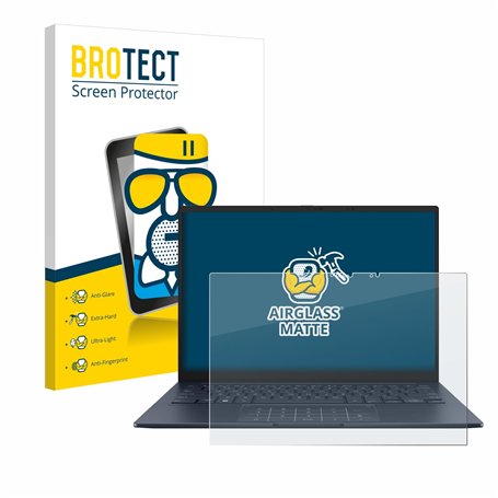 brotect Anti-Reflet Protection d'Écran Verre Mat pour ASUS ZenBook 14 OLED UX3405 Touch - Film Protecteur Vitre 9H