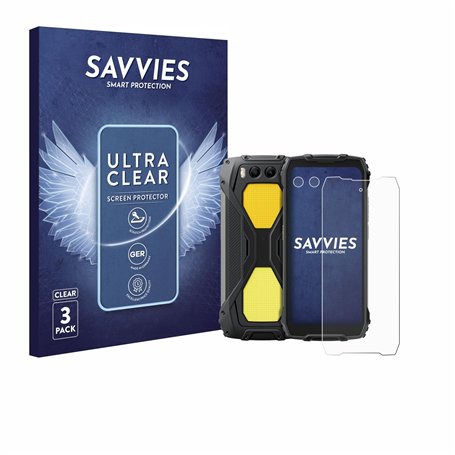 savvies Protection Ecran pour Blackview BV7300 (Avant+Caméra) (6 Pièces) - Film Protection Ultra Clair