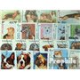 Motives 50 Divers Chiens Timbres (Timbres pour Les collectionneurs) Chiens/Loups/hyènes