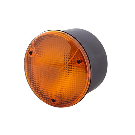 HELLA Feu clignotant - Halogène - 12V / 24V - Montage en saillie/vissé - ADR/GGVS - Couleur du voyant: jaune - Fiche: Fiche plat