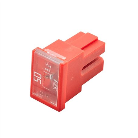 HELLA Fusible - Bloc fusible PAL série 1 - 50A - rouge - Fiche: Femelle - Quantité: 1 - 8JS 740 026-031