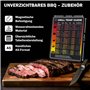 WUNI Accessoire de barbecue pour homme – Guide de thermomètre magnétique pour barbecue, température de barbecue, thermomètre à v