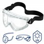 Dräger X-plore 3300 masque de protection avec lunettes de protection X-pect 4400 et filtres ABEK1 Hg P3 | Demi-masque chimique c