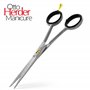 OTTO HERDER Ciseaux de coiffeur – Ciseaux de coiffure extra tranchants 15,5 cm (15,5 cm) avec micro-denture unilatérale – Lame d