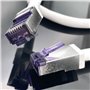 1aTTack.de - 1m - Câble réseau CAT6a Superflex Ethernet Gigabit LAN Câble patch RJ45 CAT6 A 10000 Mbit s SFTP PIMF 500 MHz compa