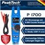 PeakTech 1700 - TRUE RMS Pince ampèremétrique 200 A AC Détecteur de tension avec affichage LCD Fourchette Pince en forme de four