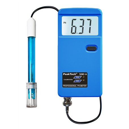 PeakTech P5310 A PH mètre 5310 A avec électrodes BNC remplaçables