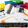 OfficeTree 12x Classeurs à Anneaux A4-12 Couleur - 2 Anneaux - Classeur Souple A4 2 Anneaux Largeur de Dos 3,5cm - Classeur à An