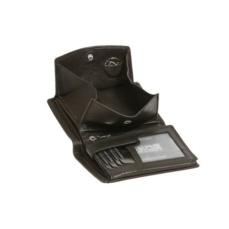 LEAS Modèle Vienne Portemonnaie en Cuir de Vachette