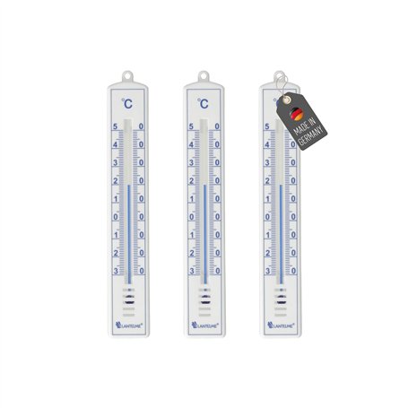 Lantelme Lot de 3 thermomètres de jardin