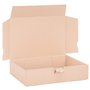 verpacking Lot de 100 cartons d'expédition DHL - 350 x 250 x 80 mm - Marron (dimensions intérieures 346 x 240 x 76 mm) WP 45 DHL