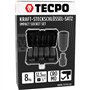 TECPO Douilles multidents pour arbre de transmission 12 pans clé à percussion.