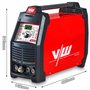 Soudeuse Tig AC DC avec 200a & fonction de soudage à l'électrode 170a & découpeuse plasma 50a | Machine à souder en aluminium -