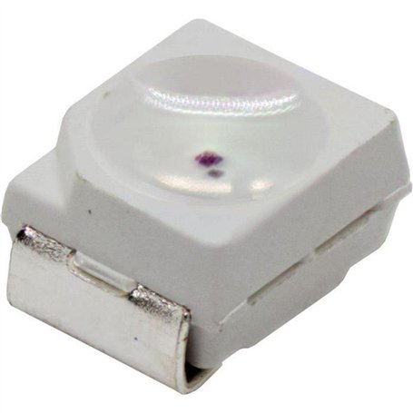 Lumonic 50x LEDs super claires du type SMD 3528 PLCC2 - LEDs haute puissance à souder pour DIY en couleur bleue - Dimensions: 3