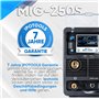 IPOTOOLS MIG-250S poste a souder MIG MAG Synergy – Synergie Poste à souder MIG avec 250A 230V IGBT, 5 en 1 Poste MIG Flux MMA él