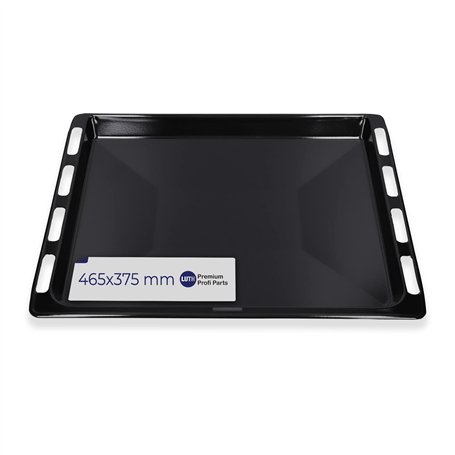 LUTH Premium Profi Parts Plaque de cuisson émaillée 465 x 375 x 30 mm Plaque de four Plaque de cuisson de rechange pour four Acc