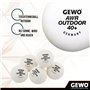GEWO AWR Outdoor 40+ Balle de Tennis de Table d'extérieur