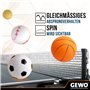 GEWO Sports-Mix Lot de 40 balles de Tennis de Table en Plastique au Design Sportif – 12 balles colorées de Haute qualité – Diffé