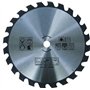 Lame de scie circulaire pour bois - Ø 100 x 30 mm / 24 dents | Scie circulaire portative | HM - Carbure | pour scier dans le boi