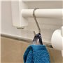 Praknu 12 Crochets Plats en Forme de S en Acier Inoxydable - 8cm - Charge jusqu'à 25kg - Crochet de Suspension pour Cuisine