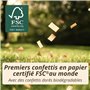 10 Canons à Confettis de Mariage Or Mat – Biodégradable – Premier Confetti en Papier FSC® au Monde – Facile et Sûr à Utiliser
