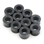 Design61 Lot de 10 entretoises rondes en polyéthylène haute densité 8 mm x Ø 15/8,2 mm M8