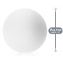 com-four® 24x Balle de Tennis de Table en ABS - balles de Tennis de Table Blanches de Taille Standard - balles de Jeu pour ping-