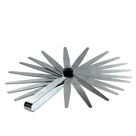 Lot de 20 jauges d'épaisseur 0