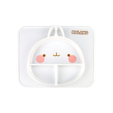 6vibes Molang assiette silicone bébé antidérapant
