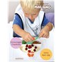 6vibes Molang assiette silicone bébé antidérapant, assiette enfant sans BPA, Passe au lave-vaisselle et au micro-ondes assiette