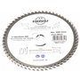 Lame de scie circulaire de qualité supérieure - 185 x 20 mm - Pour bois - Avec 60 dents TCT inclinées et découpes laser pour réd