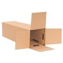 verpacking 20 tubes carton carrés 45 x 11 x 11 cm