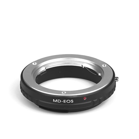 MD-EOS Adaptateur d'objectif compatible avec objectif Minolta MD compatible avec bague d'appareil photo Canon EOS