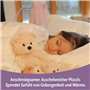 Habibi Plush Coussin chaud en forme d'ours en peluche Compatible micro-ondes