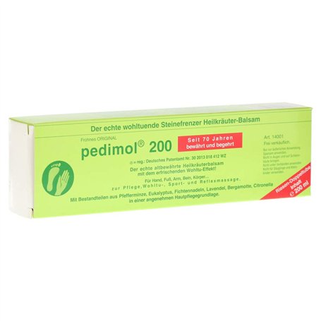 2 x 200 Pedimol pierres Frenzer herbes médicinales baumier