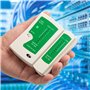 Incutex Testeur de câble réseau RJ45 et RJ11 Kabeltester