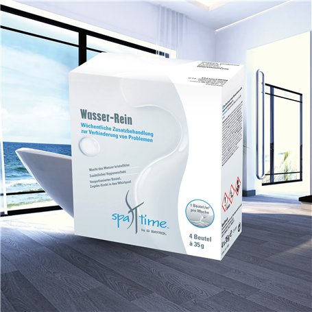 BAYROL spaTime eau purifiée whirlpool whirlpoolpflege spa time 4 x 35 g hot tub perfect-spa