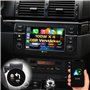 DYNAVIN Android Autoradio GPS pour BMW 3 Série E46: 7 Pouces OEM Radio avec Wireless CarPlay et Android Auto | Head-up Display |