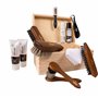 Die Schuhanzieher Set de cirage à chaussures Allround 13 pièces avec coffret en bois pratique 30 x 20 x 14 cm z2408