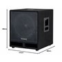 McGrey PAS-115 15" PA Passive subwoofer Basse Baffle 1200 Watt