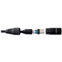 Pronomic Stage JMXM-0.5 câble audio jack mono/XLR 0,5 m noir