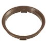 4 Piges de Calage Anneaux de Centrage 70,4 x 66,6/70,4 sur 66,6 - Marron foncé - Compatible avec Rondell