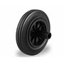 Roue de rechange pour poubelles à deux roues - 200 mm